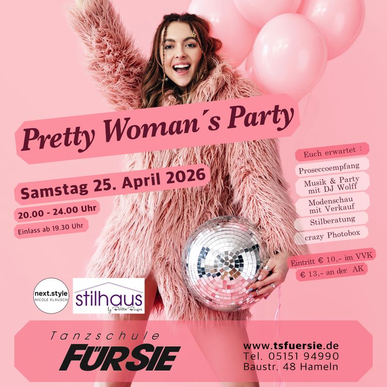 Bild zu Pretty Womans Party 25. April 2026