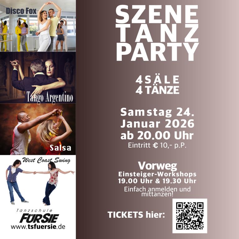 Bild zu Szene Tanz Party 24. Januar 2026